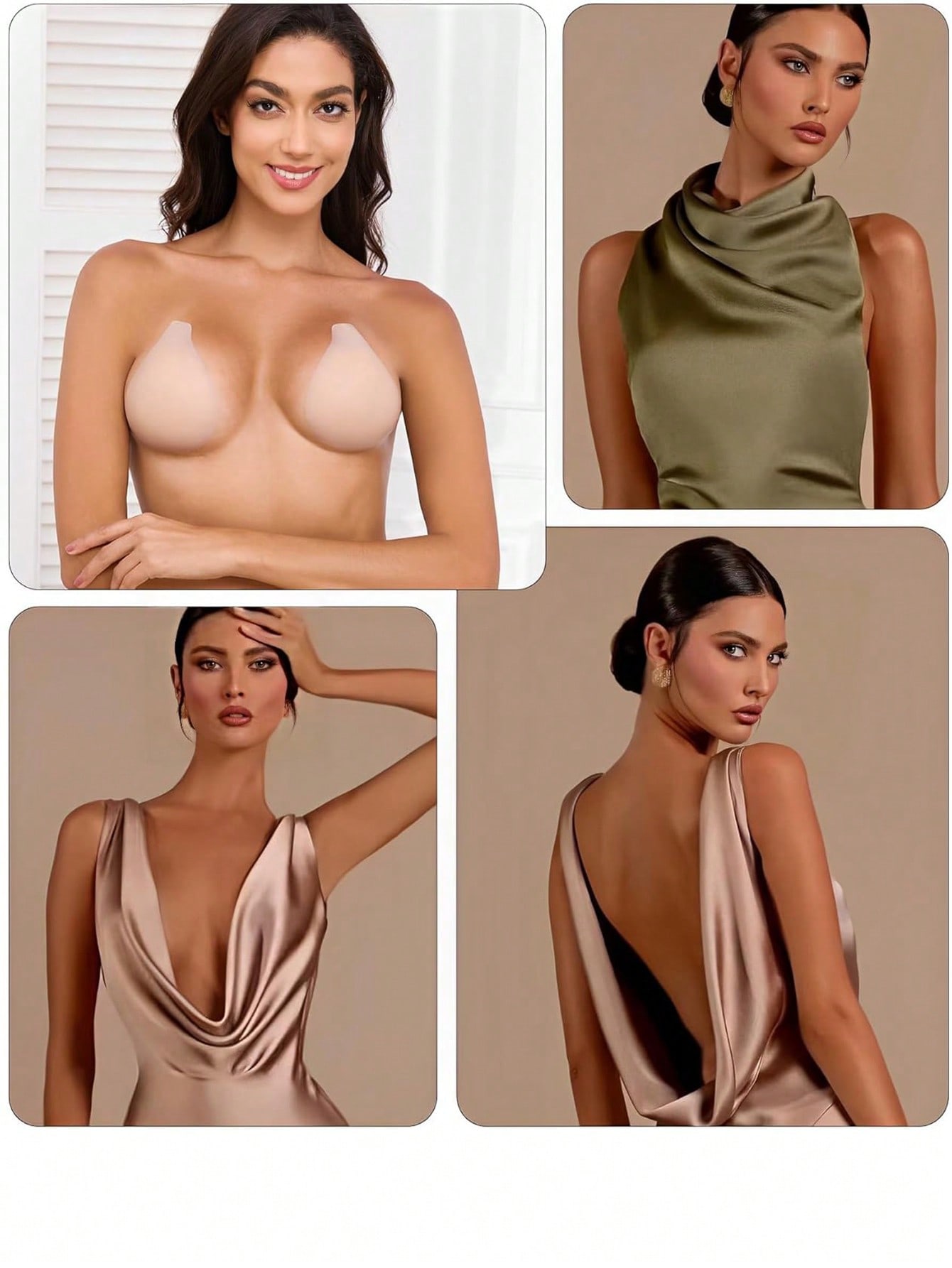 Nipple Cover Pasties - 1 Paar Extra Lift-Bh-Plakkers Ultra-Naadloze Zelfklevende