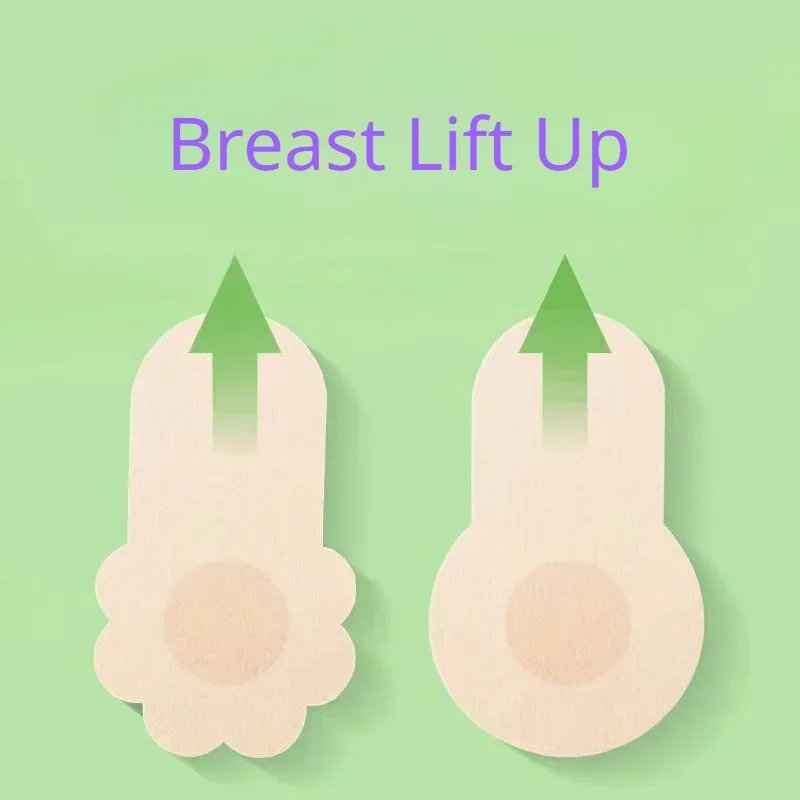 Silicone Bra Adhesive - 10 Stuks Vrouwen Onzichtbare Borstlift Up