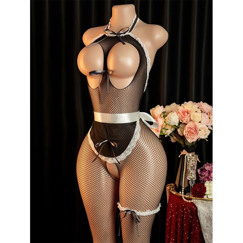 Verlangens naar seksuele activ - Bodystocking Fishnet recensie en prijs