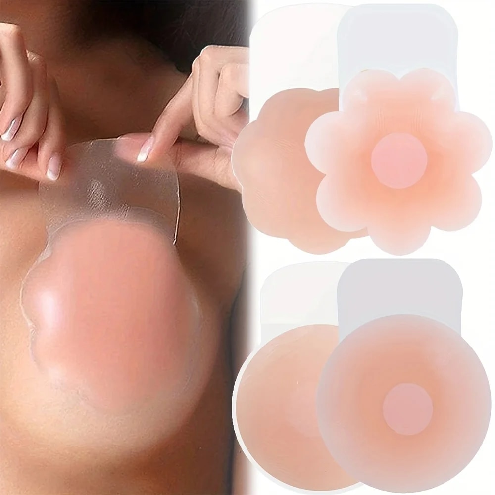 1 Paar Siliconen Tepel Cover L - Push Up Bra Padded recensie en prijs
