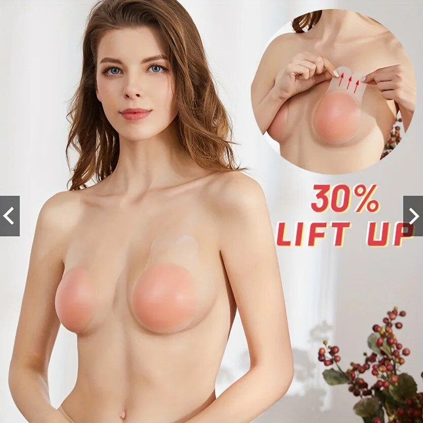 1 Paar Siliconen Tepel Cover L - Push Up Bra Padded recensie en prijs