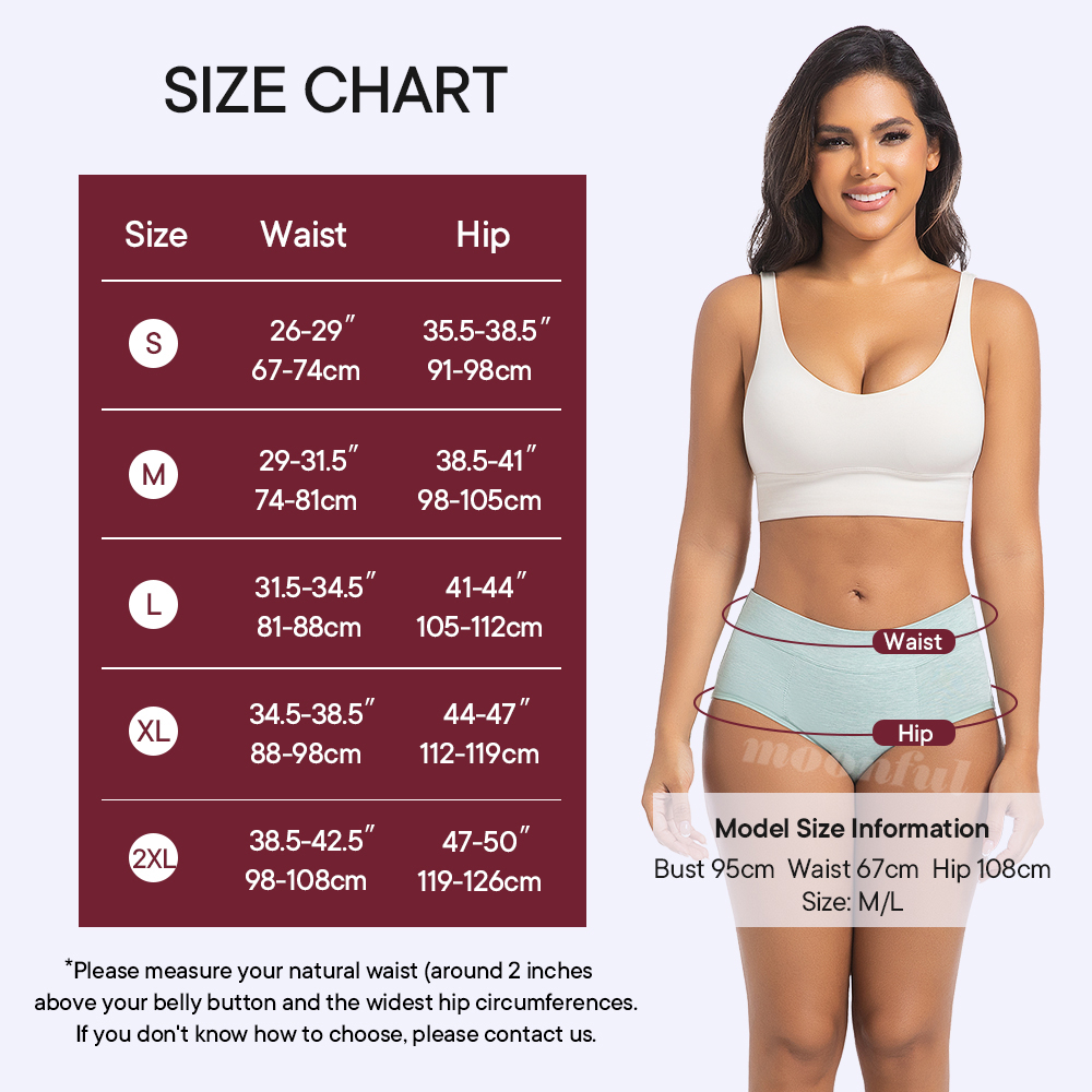 Menstruatie Slipje Vrouw Zeer  - Period Panty Absorbent recensie en prijs
