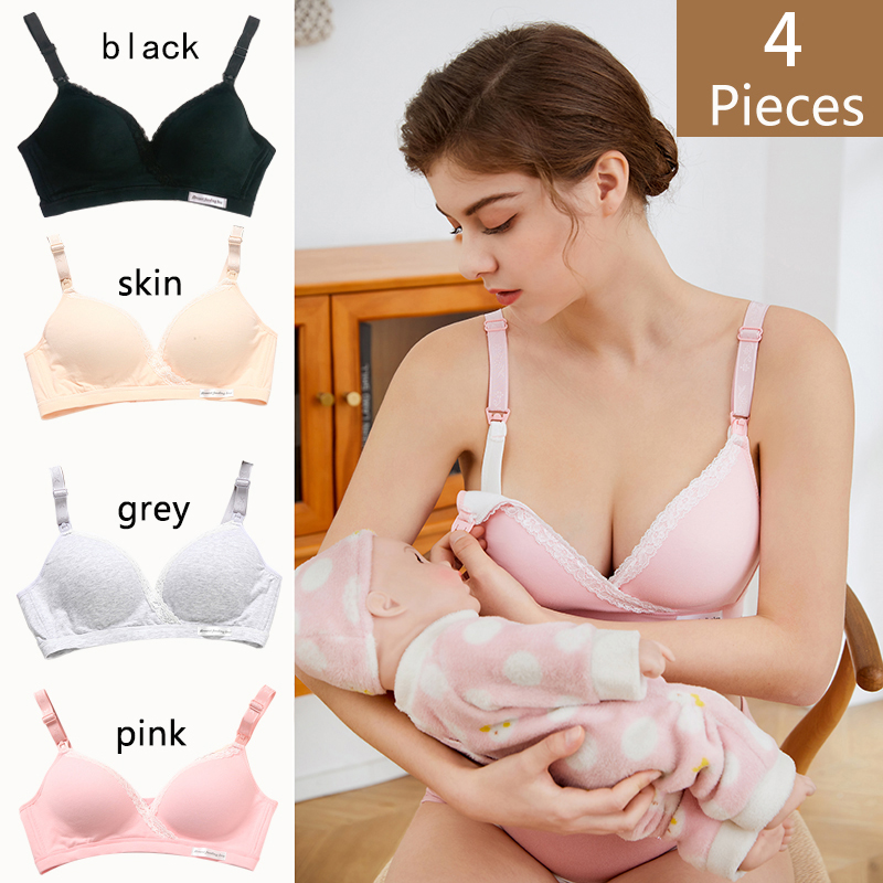 4 Stuks Nieuwe Katoenen Draadv - Nursing Bra Sleep recensie en prijs