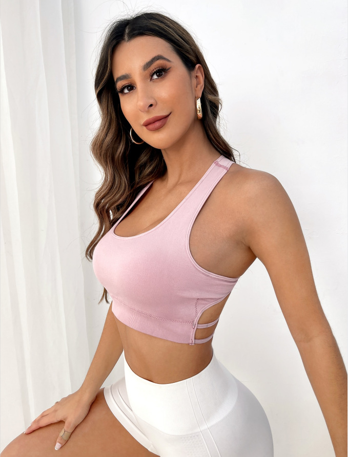 Ademende sportbeha Fitness top - Push Up Bra Padded recensie en prijs