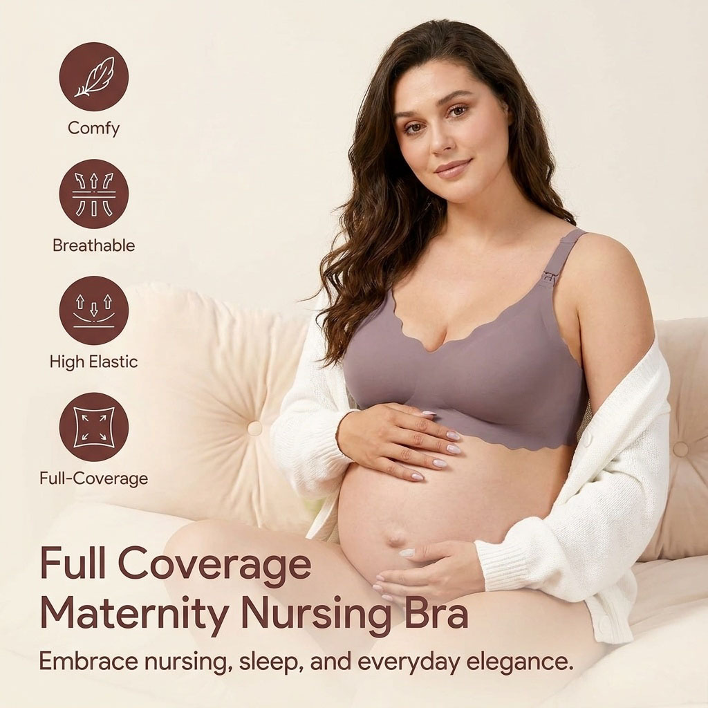 3XL Plus Size Zwangerschaps- e - Nursing Bra Sleep recensie en prijs